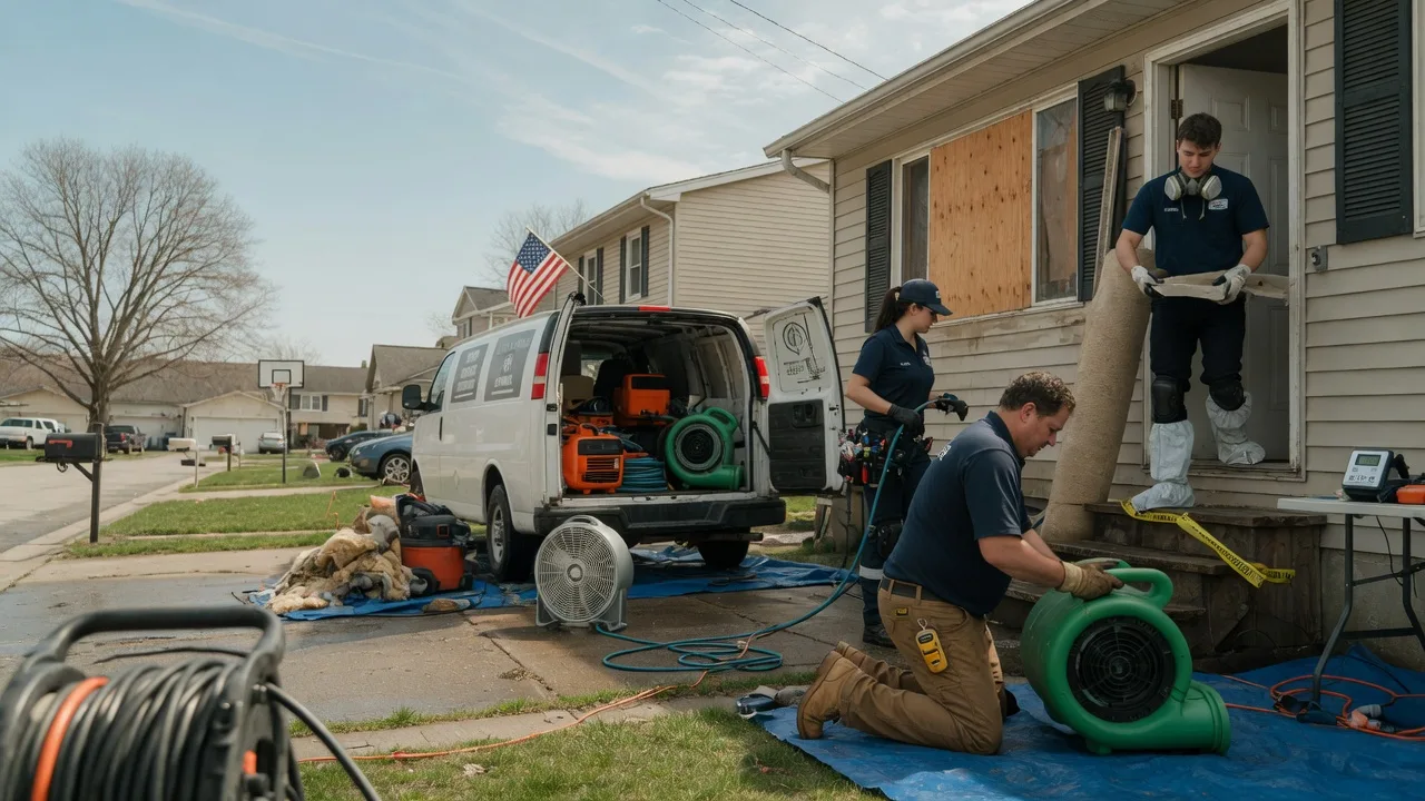 Water Damage Restoration in Oglesby, IL near me